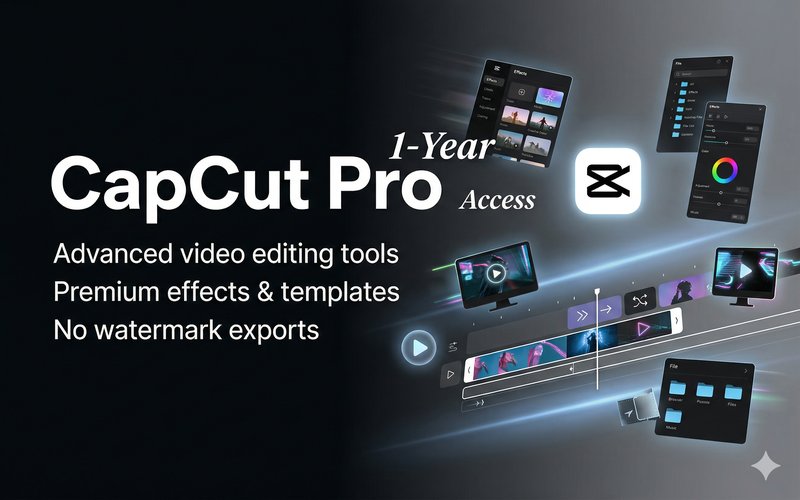 CapCut Pro 1 Year